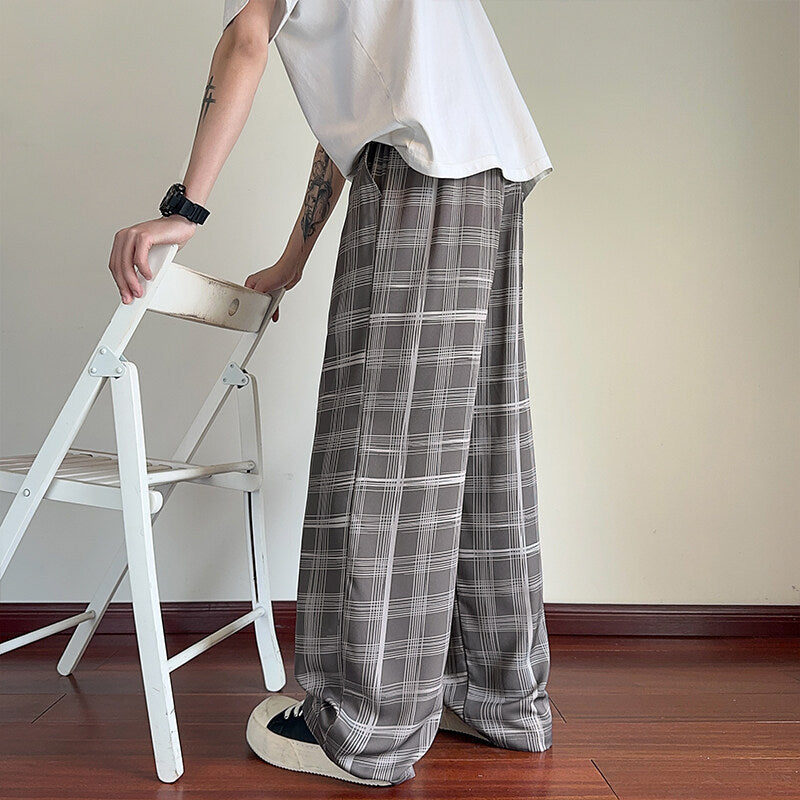 Ice Silk Thin Cool Casual Trousers