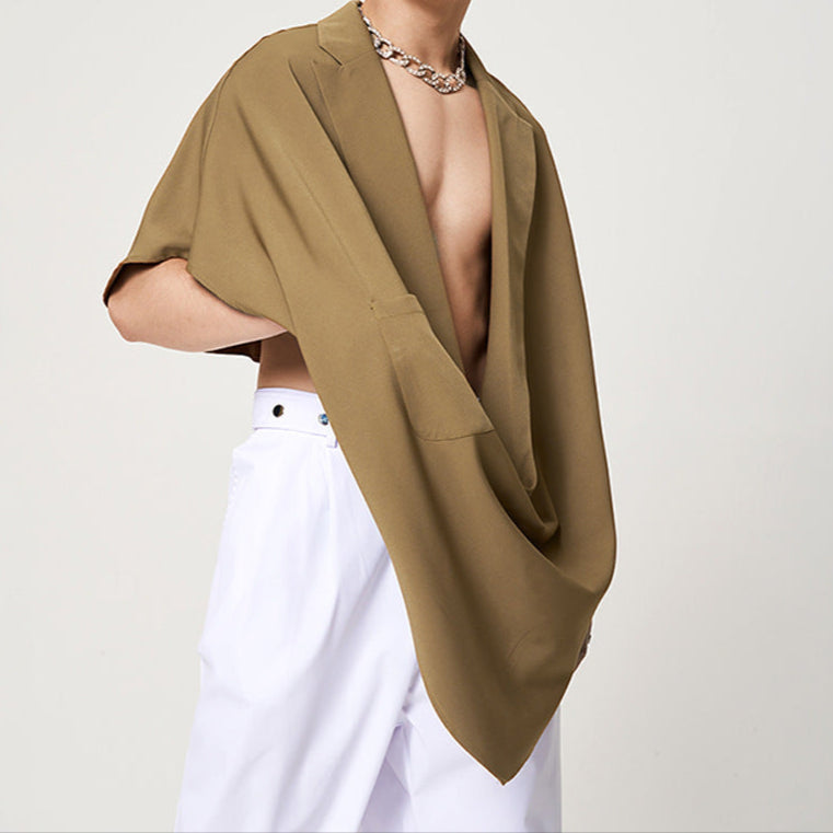 Casual Lapel Sleeveless Vest