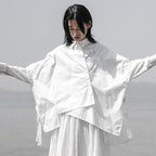 Niche Irregular Layered Shirt