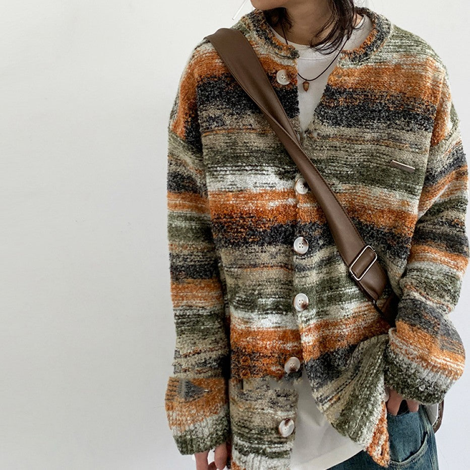 Japanese Style Lazy Knitted Cardigan