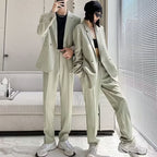 Casual Draping Suit