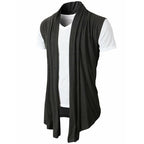 Formless Sleeveless Cardigan