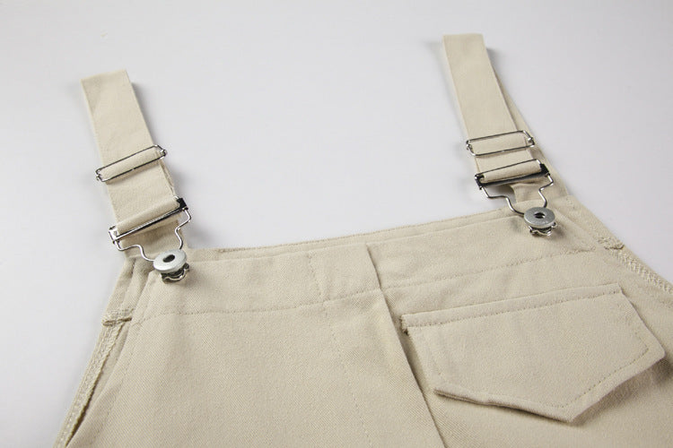 Korean Style Capri Overalls
