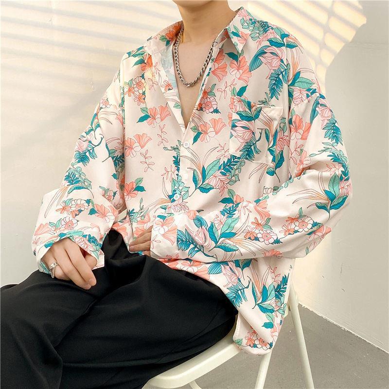 Oversized Pattern-Printed Blouses