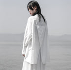 Niche Irregular Layered Shirt