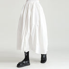Loose High Waist Mid-length Niche A-Line Skirt