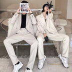 Casual Draping Suit