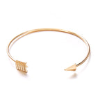 Vintage Cuff Arrow & Knotted Bracelet