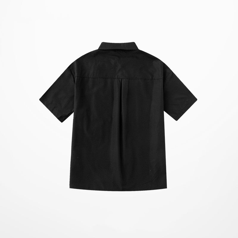 Strapped Pocket Short Sleeve Shirt