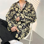 Oversized Pattern-Printed Blouses