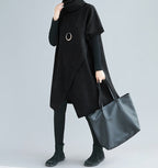 Slimming High Collar Short Sleeve Outerwear