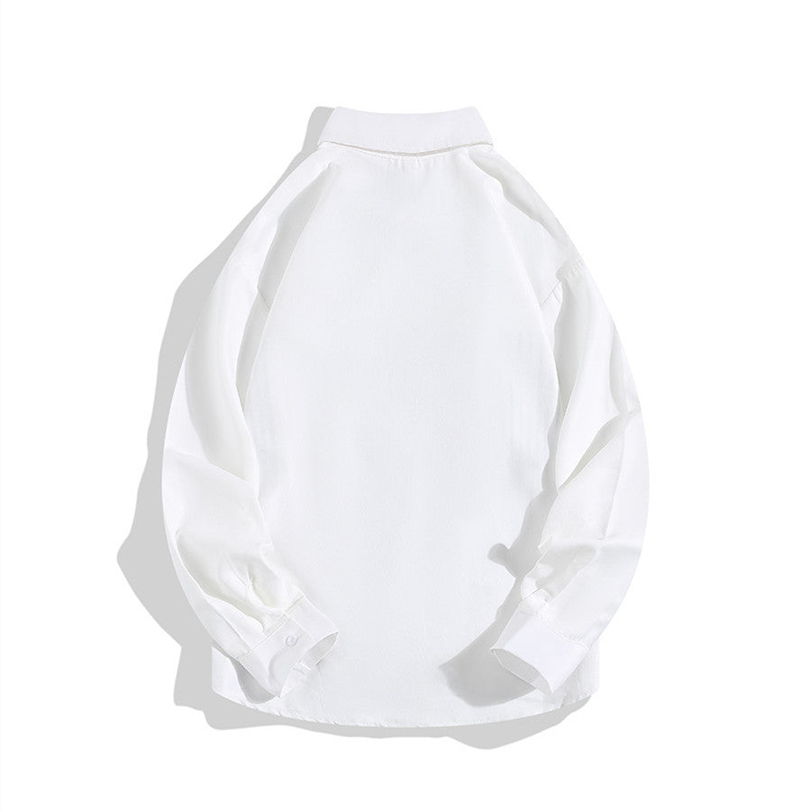 Elegant Patchwork Long Sleeve Shirt