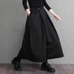 High Waist Modern Japanese Extra Wide Leg Pants