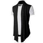 Formless Sleeveless Cardigan