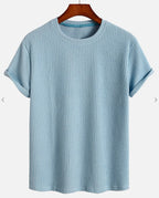 Minimal Loose Round Neck T-shirt