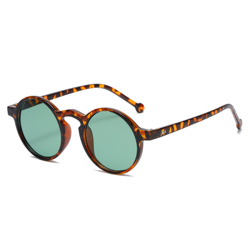 Small Round Frame UV Protection Sunglasses