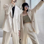 Casual Draping Suit