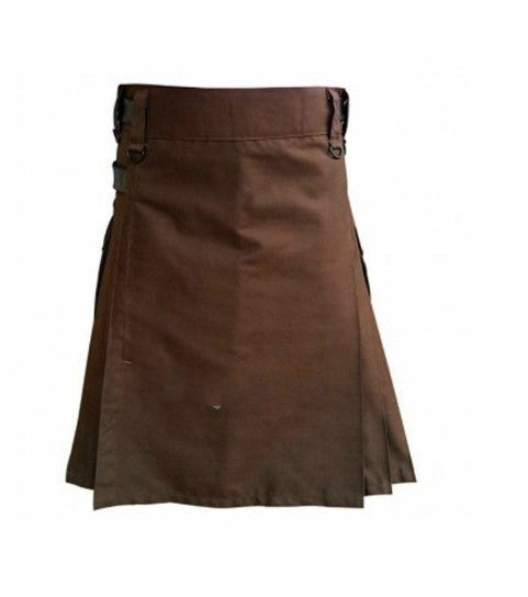 Rugged Pleated Skirt