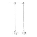 Minimalist One Piece Chain Stud & Clip Earring
