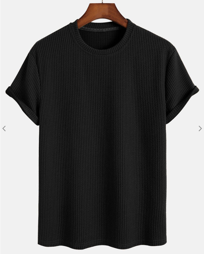 Minimal Loose Round Neck T-shirt