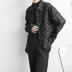 Embroidered Niche Design Long Sleeve Shirt