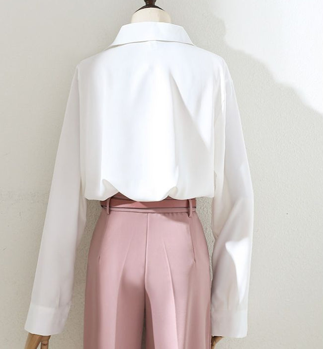 Vintage Wide Collar Shirt