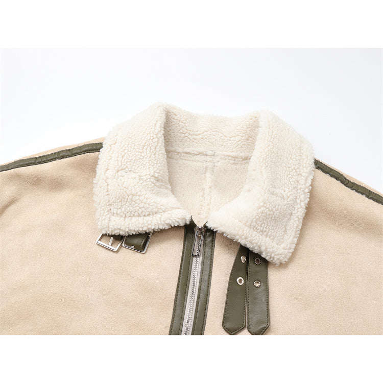Locomotive Winter Korean Style Loose Jacket