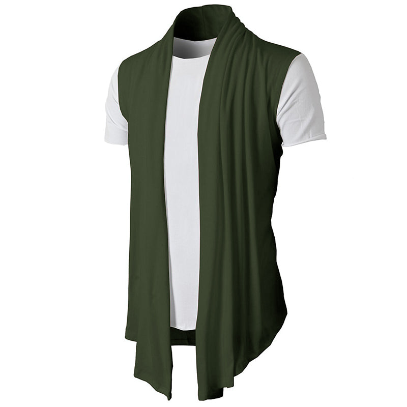 Formless Sleeveless Cardigan