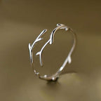 Minimalist Branches Adjustable Ring
