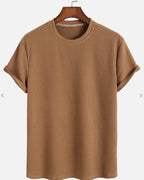 Minimal Loose Round Neck T-shirt