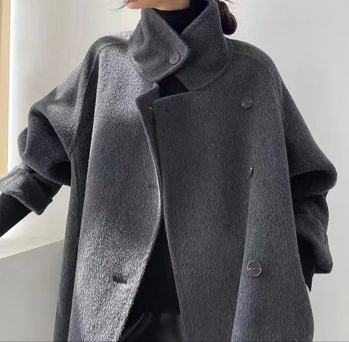 Turtleneck Trench Coat