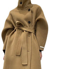 Turtleneck Trench Coat