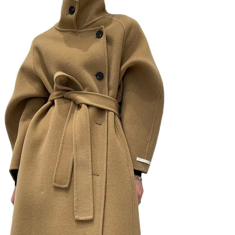 Turtleneck Trench Coat