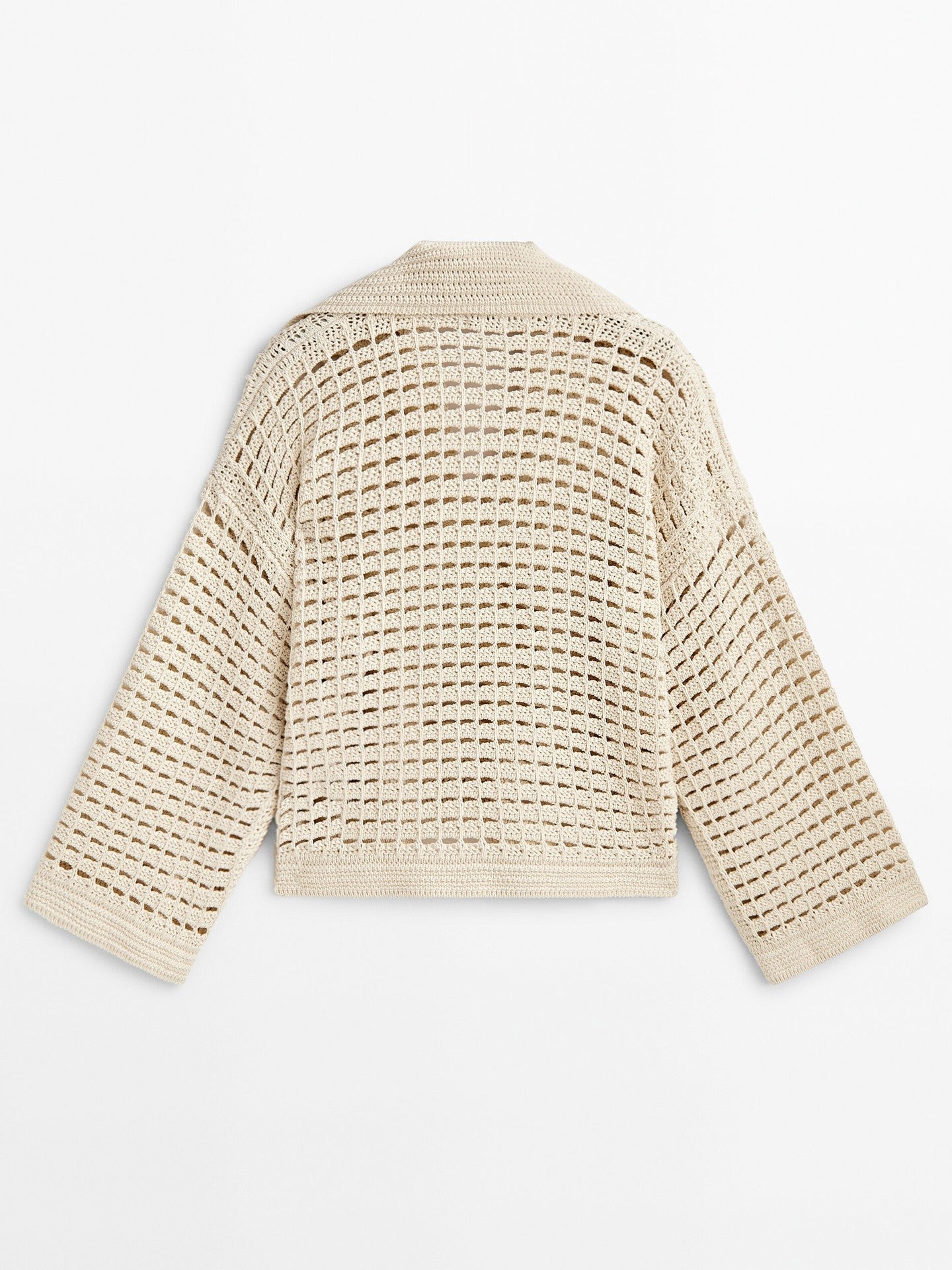 Pastoral Style Knitted Hollow Sweater