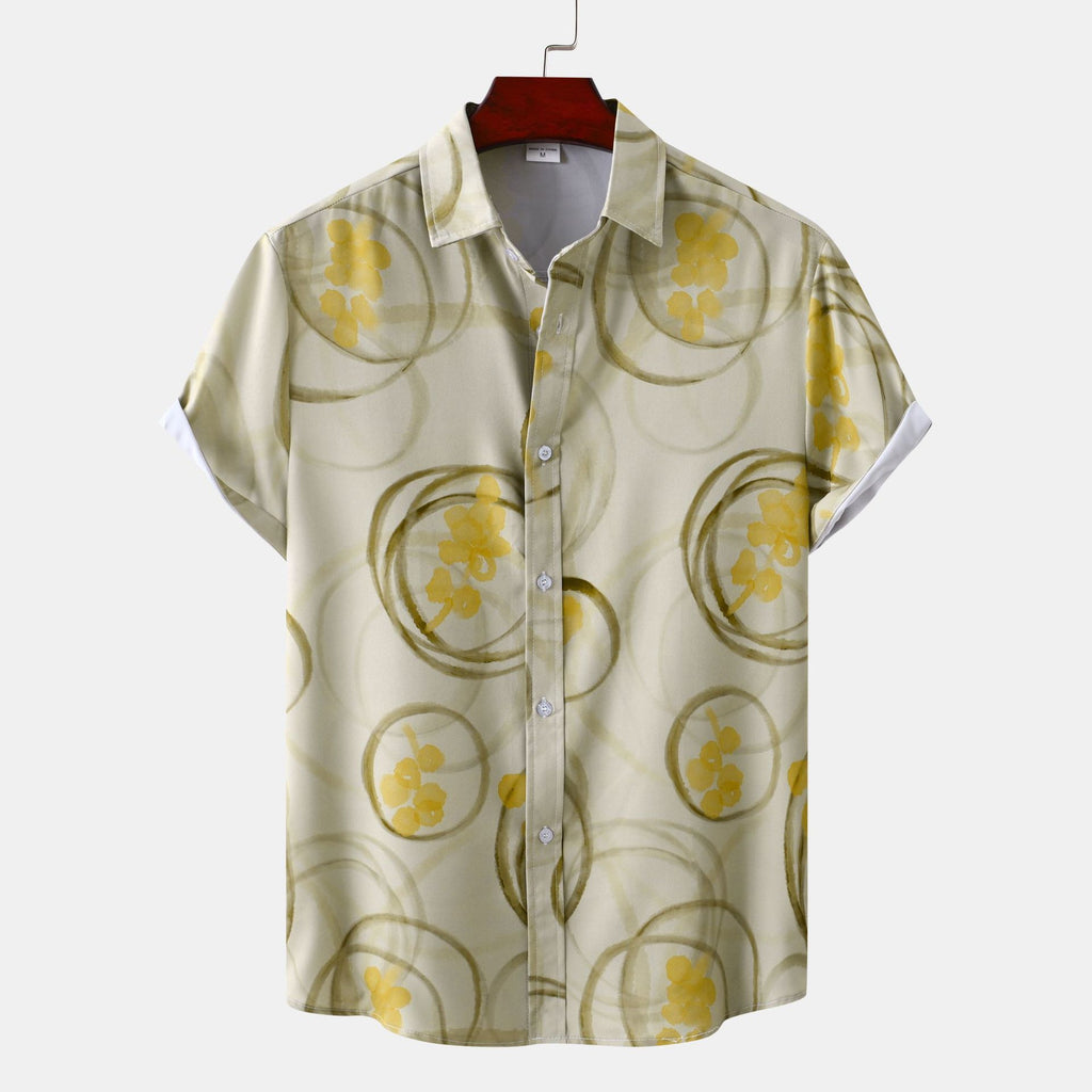 Casual Loose Printed Shirt