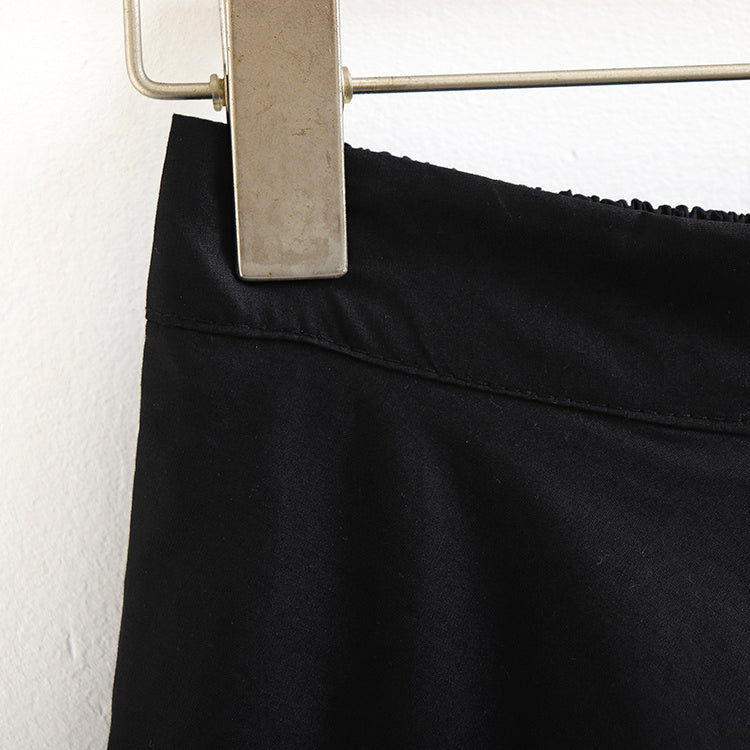 Irregular Ruffle High Waist Panel Skirt