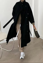 Turtleneck Trench Coat