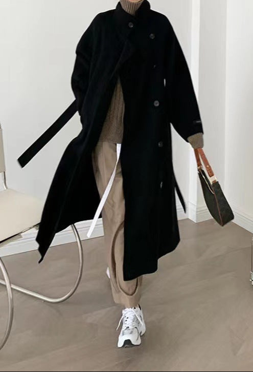 Turtleneck Trench Coat
