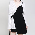 Black Half-Vest/Skirt Accessory