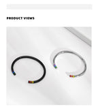 Six-color Rainbow Minimalist Bracelet