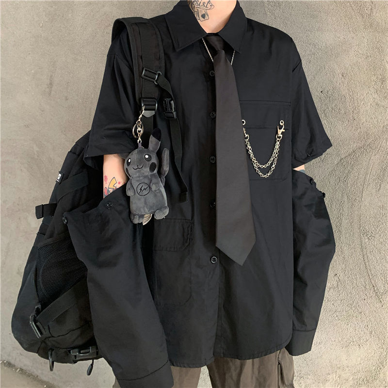 Modern Underground Detachable Long-Sleeve Shirt