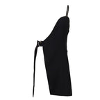 Black Half-Vest/Skirt Accessory