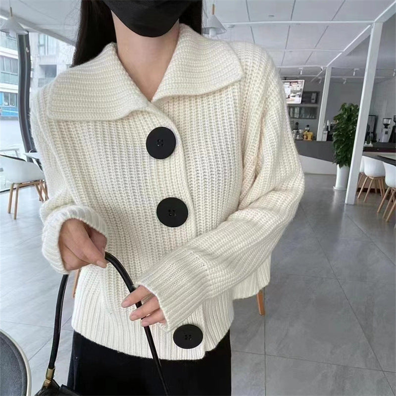 Korean Lazy Sweater Cardigan