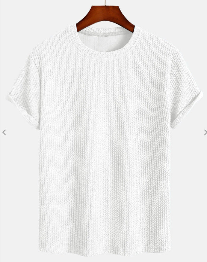 Minimal Loose Round Neck T-shirt