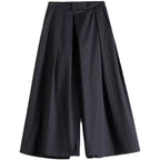 High Waist Modern Japanese Extra Wide Leg Pants