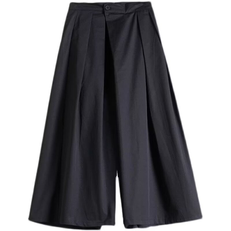 High Waist Modern Japanese Extra Wide Leg Pants