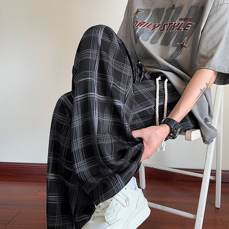 Ice Silk Thin Cool Casual Trousers