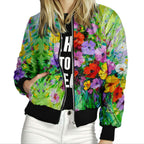 Floral Collection Varsity Jacket