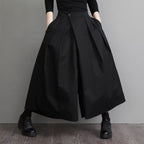 High Waist Modern Japanese Extra Wide Leg Pants
