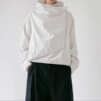 Long Sleeve Loose Stand-up Collar Jacket